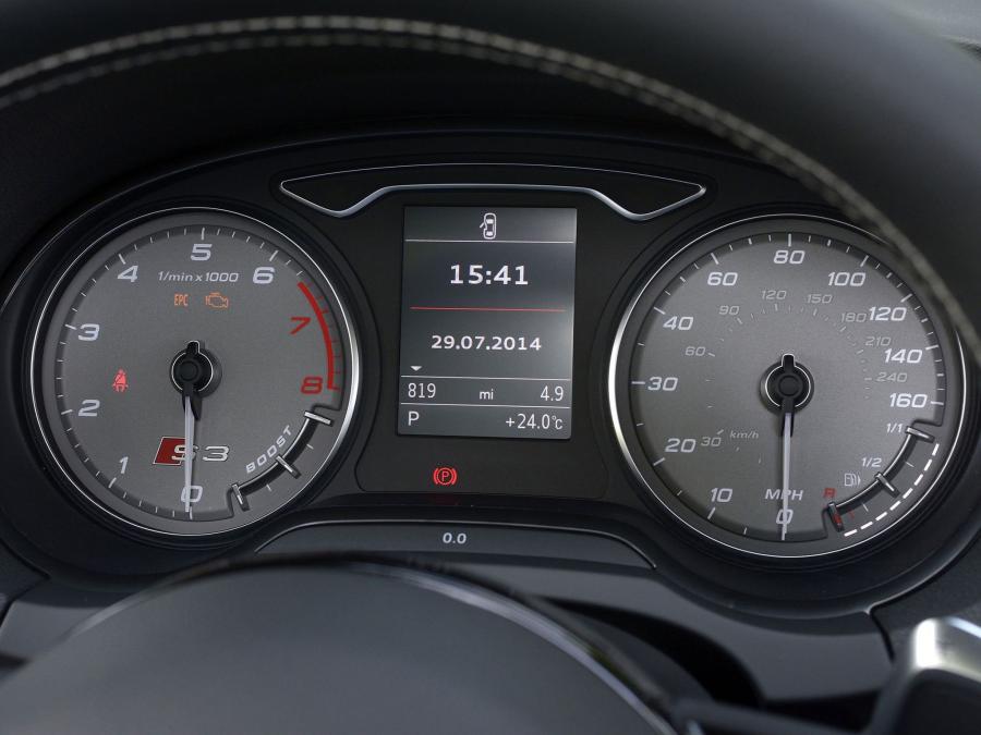 Панель приборов Audi S3 Cabriolet (8V) 2014 года  (UK) (фото 6 из 10)